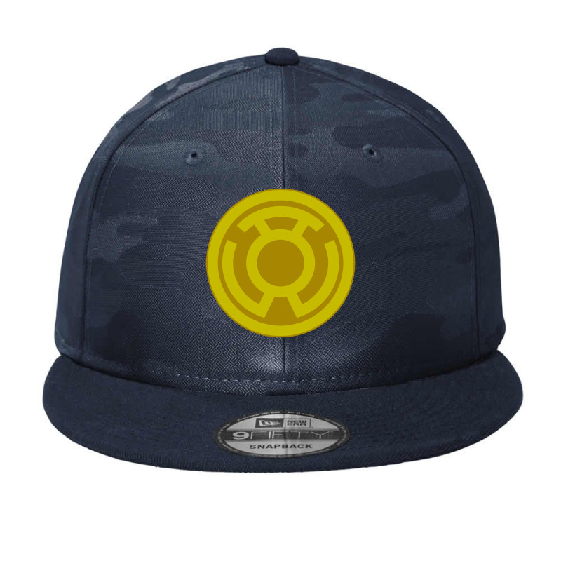 Green Lantern, Yellow Symbol, Camo Snapback | Artistshot