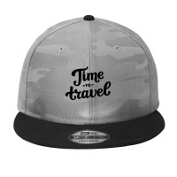 Time To Travel, Time To Travel Camo Snapback | Artistshot