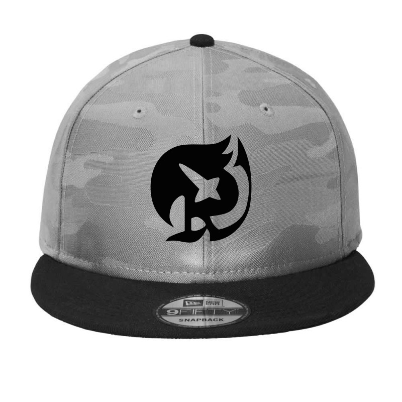 Raven Tail Symbol Camo Snapback | Artistshot