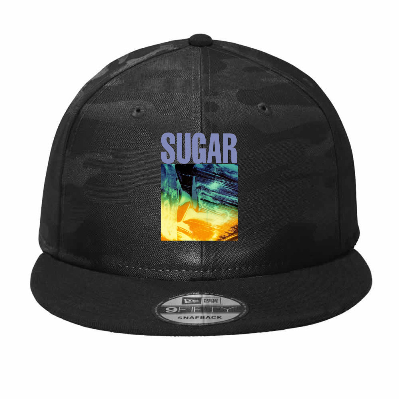 Sugar Copper Blue Camo Snapback | Artistshot