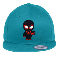 Spider Miles Morales Flat Bill Snapback Cap | Artistshot