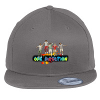 One Direction 3 Flat Bill Snapback Cap | Artistshot