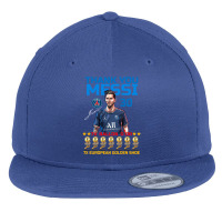 Ballon D'or 2021 Thank You Messi 30 Number 7x Golden Shoe Flat Bill Snapback Cap | Artistshot