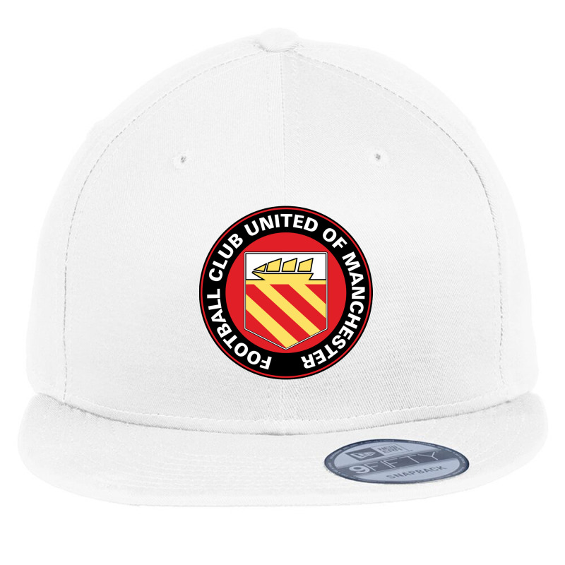 United Of Manchester Flat Bill Snapback Cap | Artistshot