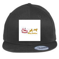 Merry Christmas & Happy New Year Tshirt Flat Bill Snapback Cap | Artistshot