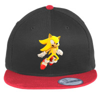 Yellow Hedgehog Jumps Aside Flat Bill Snapback Cap | Artistshot