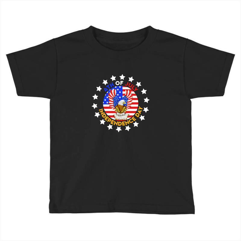 Independence Day 4th Of July Eagle American Flag Toddler T-shirt | Artistshot