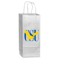 Coppin State Wine Paper Bag - 5 1/2 X 3 1/4 X 13 | Artistshot