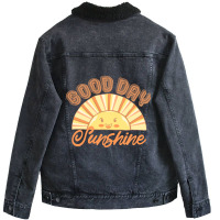 Sunshine Unisex Sherpa-lined Denim Jacket | Artistshot