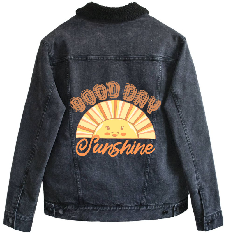 Sunshine Unisex Sherpa-lined Denim Jacket | Artistshot