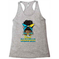 Afro Messy Bun Latina Proud Bahamian Racerback Tank | Artistshot