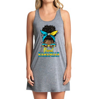 Afro Messy Bun Latina Proud Bahamian Tank Dress | Artistshot