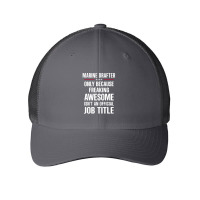 Gift For Freaking Awesome Marine Drafter Mesh Cap | Artistshot