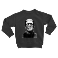 Classic Halloween Monster Horror Movie Frankenstein Monster Toddler Sweatshirt | Artistshot