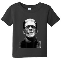 Classic Halloween Monster Horror Movie Frankenstein Monster Baby Tee | Artistshot