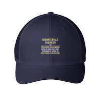 Biomaterials Engineer I Do Precision Guesswork. Funny Gift Mesh Cap | Artistshot