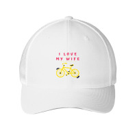 I Love My Wife Mesh Cap | Artistshot