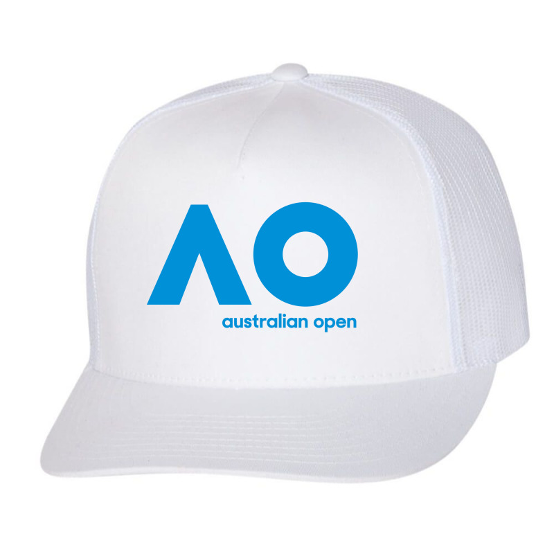 Australian Open Ao Trucker Cap By Mora Calist Artistshot