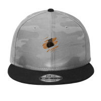 Brown Guitar Camo Snapback | Artistshot