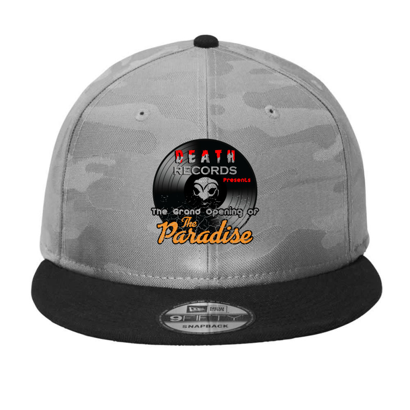 Death Records From Phantom Of The Paradise   Phantom Of The Paradise Camo Snapback by bazgrafton | Artistshot