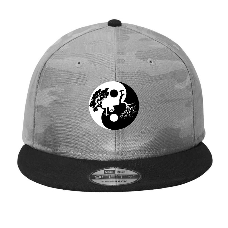 Black City Adventure Camo Snapback by hyun marioline | Artistshot