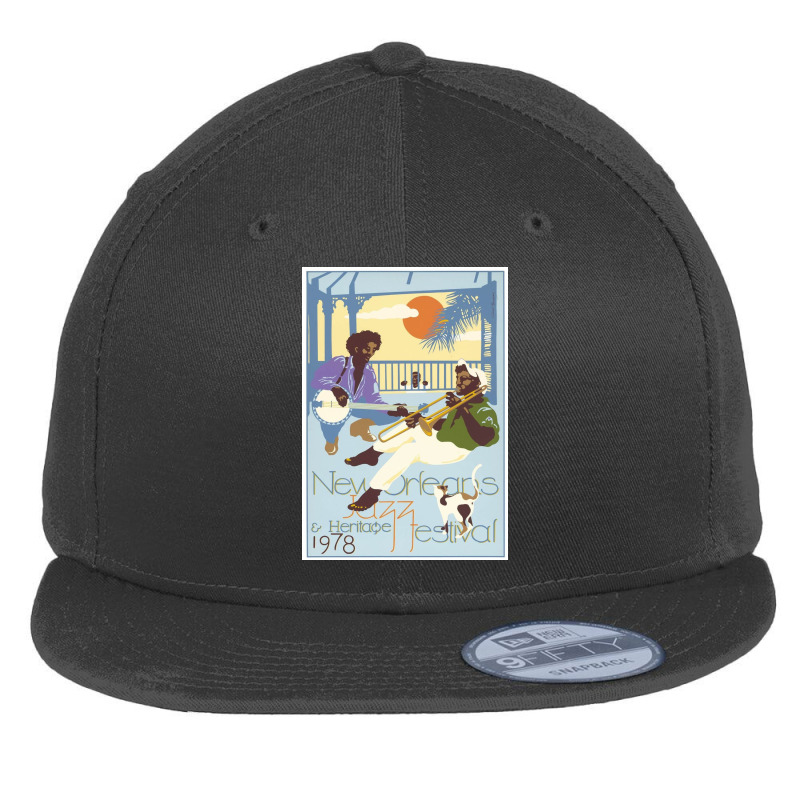 The New Orleans 1978 Flat Bill Snapback Cap | Artistshot