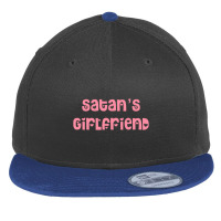 Satan's Girlfriend Flat Bill Snapback Cap | Artistshot