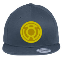 Green Lantern, Yellow Symbol, Flat Bill Snapback Cap | Artistshot