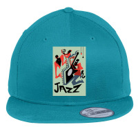 Jazz Quartet Flat Bill Snapback Cap | Artistshot