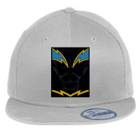 Jla, Black Lightning, Flat Bill Snapback Cap | Artistshot