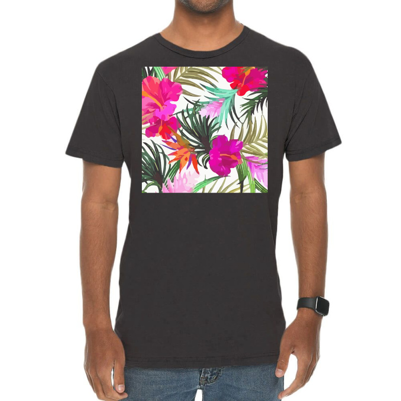 Tropical T  Shirt Tropical Fascinating Foliage T  Shirt Vintage T-Shirt by vivienneschulist149 | Artistshot