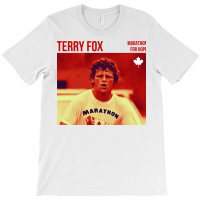 Terry Fox Picture T-shirt | Artistshot