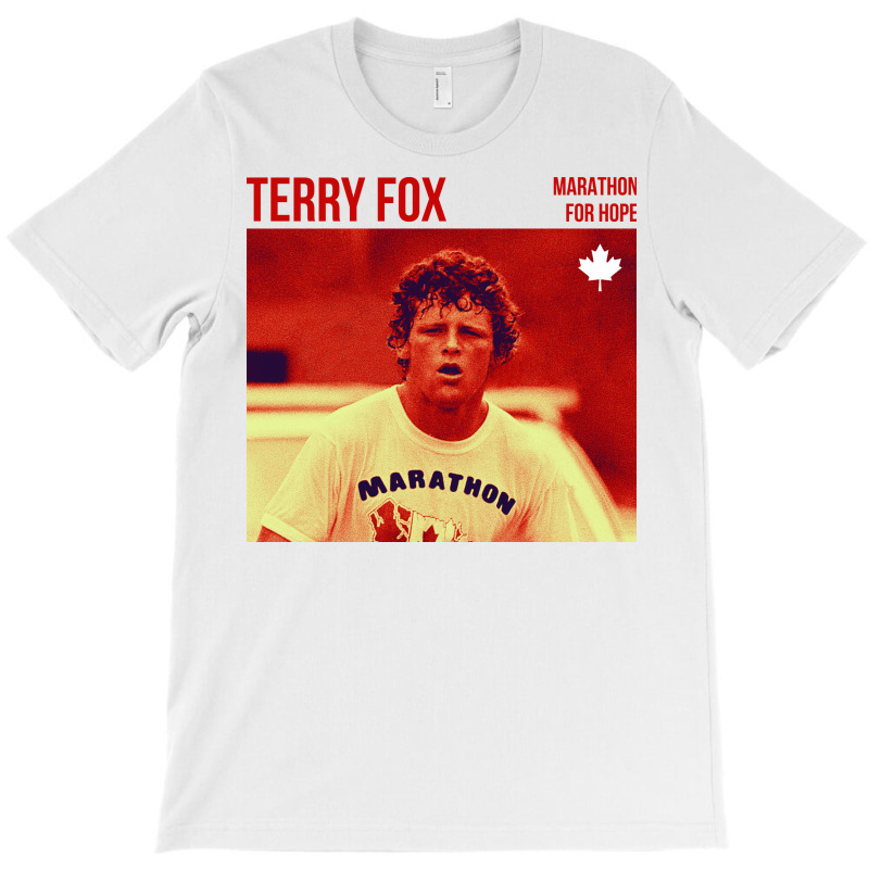 Terry Fox Picture T-shirt | Artistshot