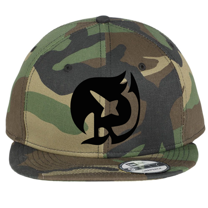 Raven Tail Symbol Flat Bill Snapback Cap | Artistshot