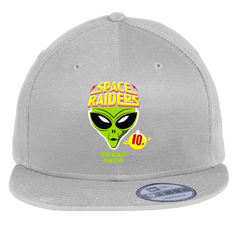 Pickled Onion Space Raiders Alien Flat Bill Snapback Cap by rongpuluhduapuluh | Artistshot