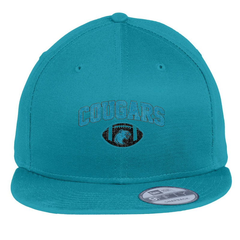 Cougars Football   Playmakers   Football Flat Bill Snapback Cap | Artistshot