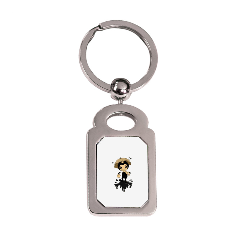 Game Play Silver Rectangle Keychain | Artistshot