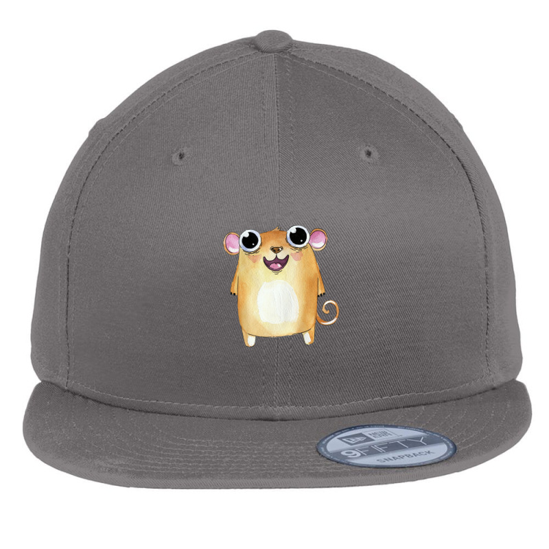 Rat Pastel Flat Bill Snapback Cap | Artistshot