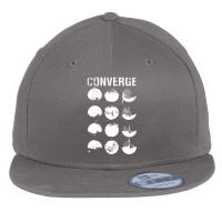 Converge Flat Bill Snapback Cap | Artistshot