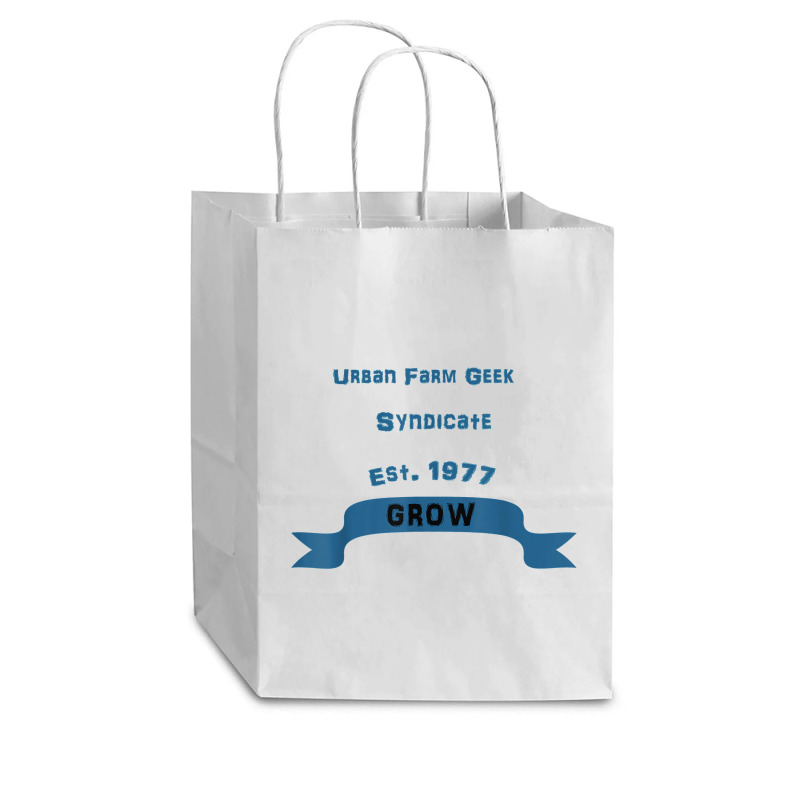 Urban And Backyard Farming And Gardening Cub Paper Bag - 8 X 4 1/2 X 10 1/4 | Artistshot