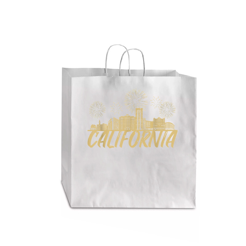 California Skyline, 555 California Street T Shirt Jumbo Paper Bag - 18 X 7 X 18 3/4 | Artistshot