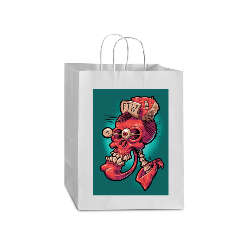 Skullhead Mart Paper Bag -13 X 7 X 17 | Artistshot