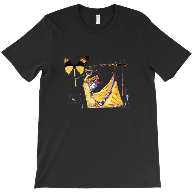 Archeological Reminiscence Of Millet S Angelus 1933 By Salvador Dali 8 T-Shirt by mctshirt | Artistshot