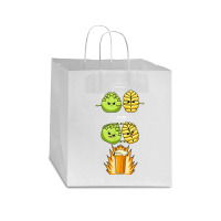 Beer Beer Fusion Barley Malt And Hops Funny Beer Drinking Star Paper Bag - 13 X 7 X 13 | Artistshot