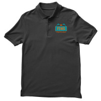 Fins Miami Florida American Football Dolphin Elements Animal Men's Polo Shirt | Artistshot