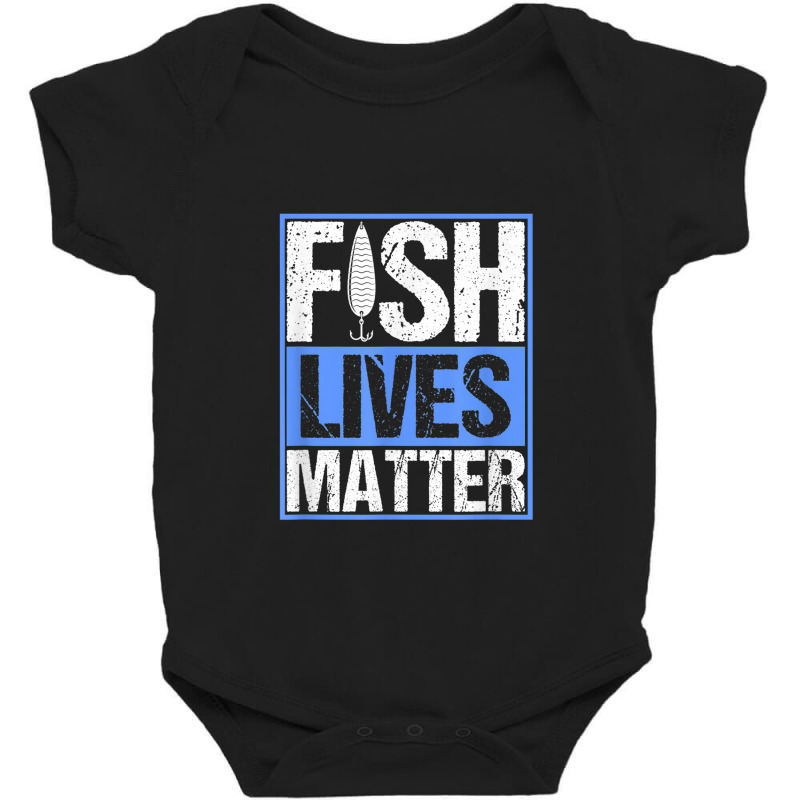 Fish Lives Matter Saltwater Aquarium Marine Biology Fishing Baby Bodysuit by Vivu991 | Artistshot