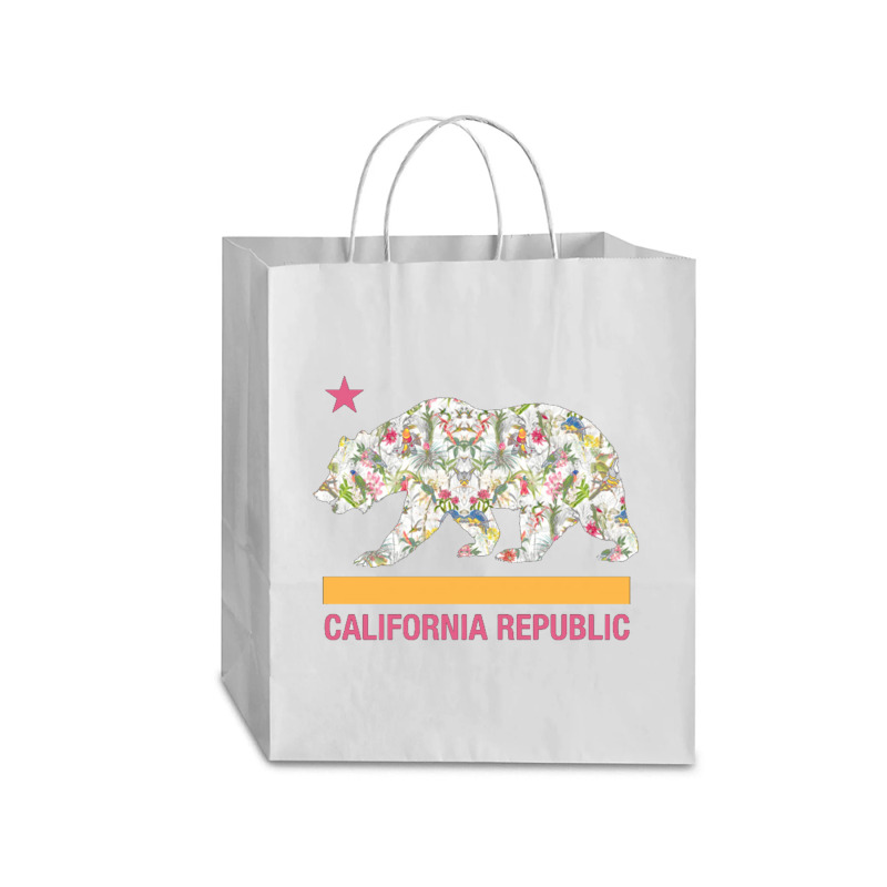 California Republic Traveler Paper Bag -13 X 6 X 15 3/4 | Artistshot