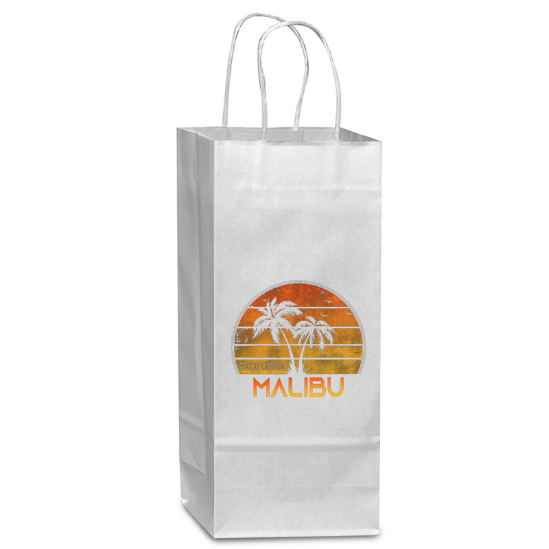 California Malibu Wine Paper Bag - 5 1/2 X 3 1/4 X 13 | Artistshot