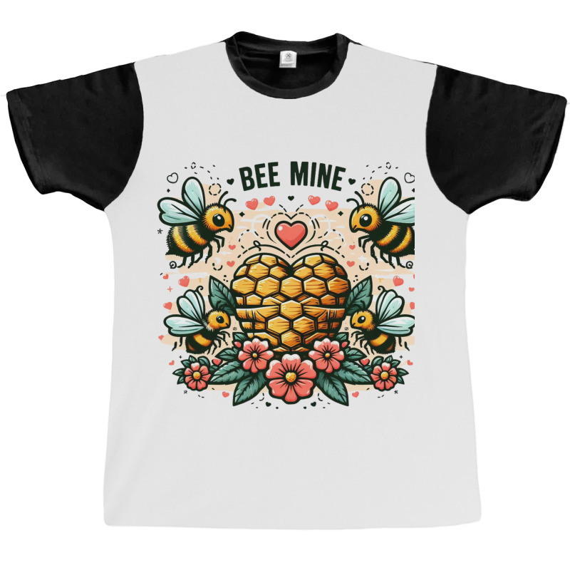 Be Mine Valentine's Day Graphic T-shirt | Artistshot