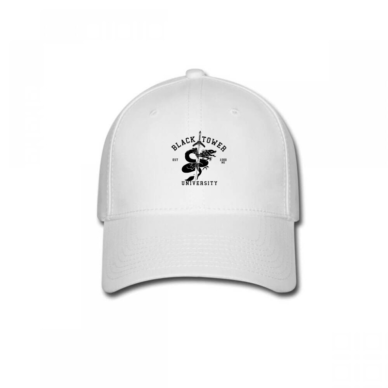 Black University Baseball Cap by idalismarcha | Artistshot